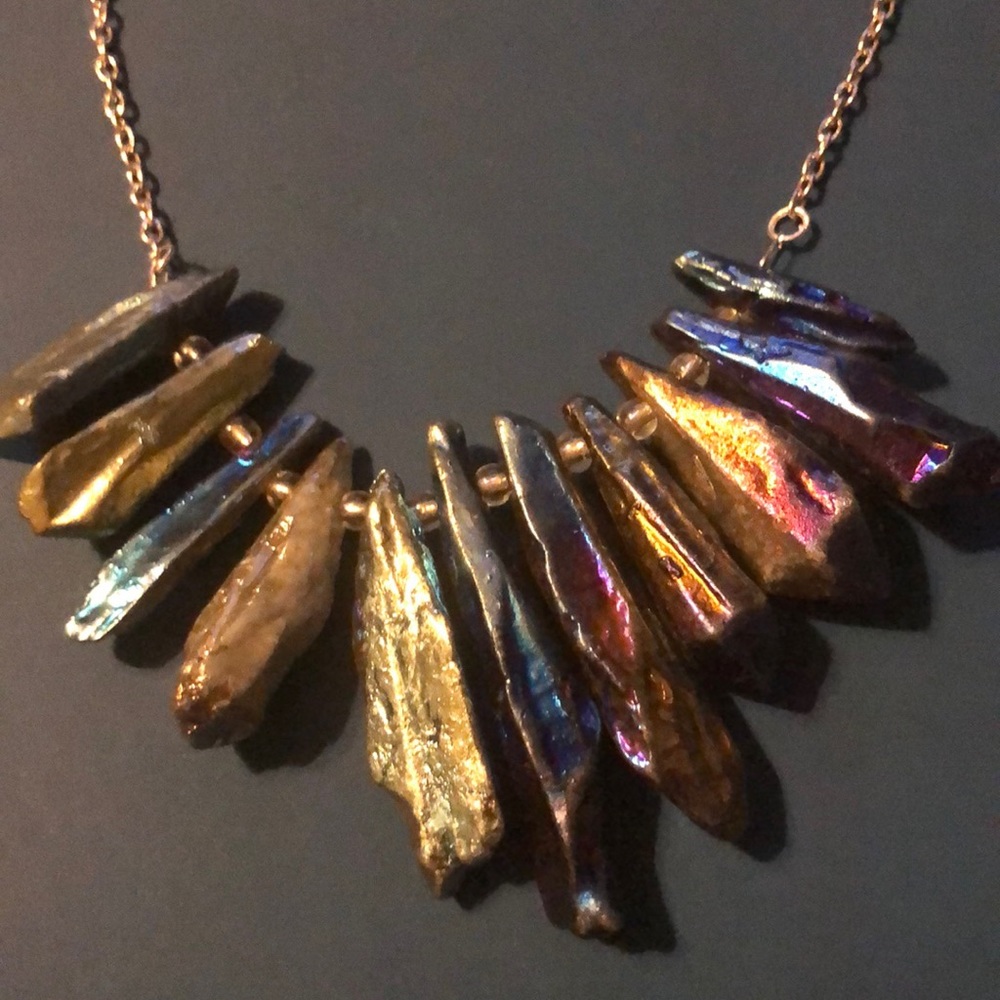 Icy ❄️ Stone statement necklace